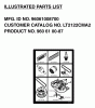 Jonsered LT2122 CMA2 (96061008700) - Lawn & Garden Tractor (2006-04) Ersatzteile FREQUENTLY USED PARTS