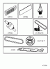 Jonsered LT2213 C (96041008901) - Lawn & Garden Tractor (2010-01) Ersatzteile FREQUENTLY USED PARTS