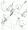 Jonsered LT2213 C (96051001800) - Lawn & Garden Tractor (2010-11) Listas de piezas de repuesto y dibujos MOWER LIFT / DECK LIFT