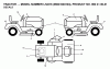 Jonsered LT2216 (96041003104) - Lawn & Garden Tractor (2007-10) Ersatzteile DECALS