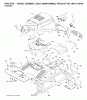 Jonsered LT2216 (96041005600) - Lawn & Garden Tractor (2007-04) Ersatzteile CHASSIS ENCLOSURES