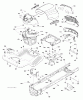 Jonsered LT2216 (96041010103) - Lawn & Garden Tractor (2010-10) Ersatzteile CHASSIS ENCLOSURES