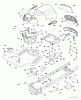 Jonsered LT2216 (96041010200) - Lawn & Garden Tractor (2009-01) Ersatzteile CHASSIS ENCLOSURES