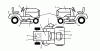Jonsered LT2216 A2 (96041018100) - Lawn & Garden Tractor (2010-02) Ersatzteile DECALS