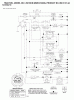 Jonsered LT2216 CM (96061019400) - Lawn & Garden Tractor (2007-02) Ersatzteile SCHEMATIC