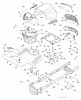 Jonsered LT2217 A (96041010303) - Lawn & Garden Tractor (2010-10) Ersatzteile CHASSIS ENCLOSURES