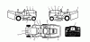 Jonsered LT2217 CMA (96061023800) - Lawn & Garden Tractor (2008-10) Ersatzteile DECALS