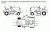 Jonsered LT2218 A (96041003600) - Lawn & Garden Tractor (2007-04) Ersatzteile DECALS