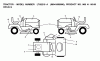 Jonsered LT2218 A (96041005800) - Lawn & Garden Tractor (2007-04) Ersatzteile DECALS