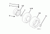 Jonsered LT2218 A (96041005801) - Lawn & Garden Tractor (2009-02) Ersatzteile WHEELS TIRES