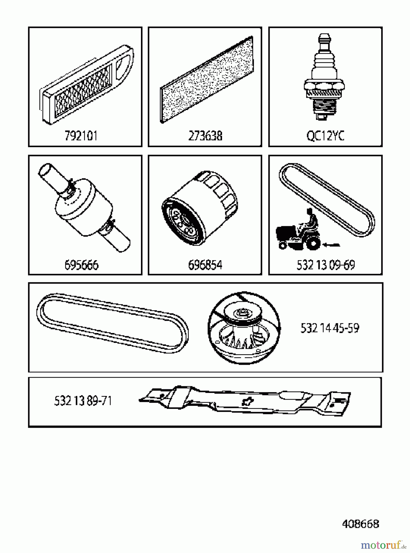  Jonsered Rasen  und Garten Traktoren LT2218 A2 (96041003900) - Jonsered Lawn & Garden Tractor (2007-04) FREQUENTLY USED PARTS