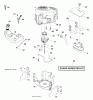 Jonsered LT2218 A2 (96041003902) - Lawn & Garden Tractor (2008-02) Ersatzteile ENGINE
