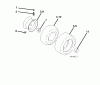 Jonsered LT2218 CMA (96061021902) - Lawn & Garden Tractor (2010-02) Ersatzteile WHEELS TIRES