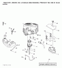 Jonsered LT2223 A2 (960410040, 96041004000) - Lawn & Garden Tractor (2007-07) Ersatzteile ENGINE