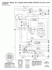 Jonsered LT2223 A2 (960410040, 96041004000) - Lawn & Garden Tractor (2007-07) Ersatzteile SCHEMATIC