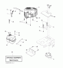 Jonsered LT2223 CMA2 (96061024200) - Lawn & Garden Tractor (2009-01) Listas de piezas de repuesto y dibujos ENGINE