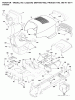 Jonsered LT2227 A2 (96041007100) - Lawn & Garden Tractor (2008-02) Ersatzteile CHASSIS ENCLOSURES