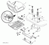 Jonsered LT2317 CMA (96051002103) - Lawn & Garden Tractor (2013-05) Listas de piezas de repuesto y dibujos SEAT