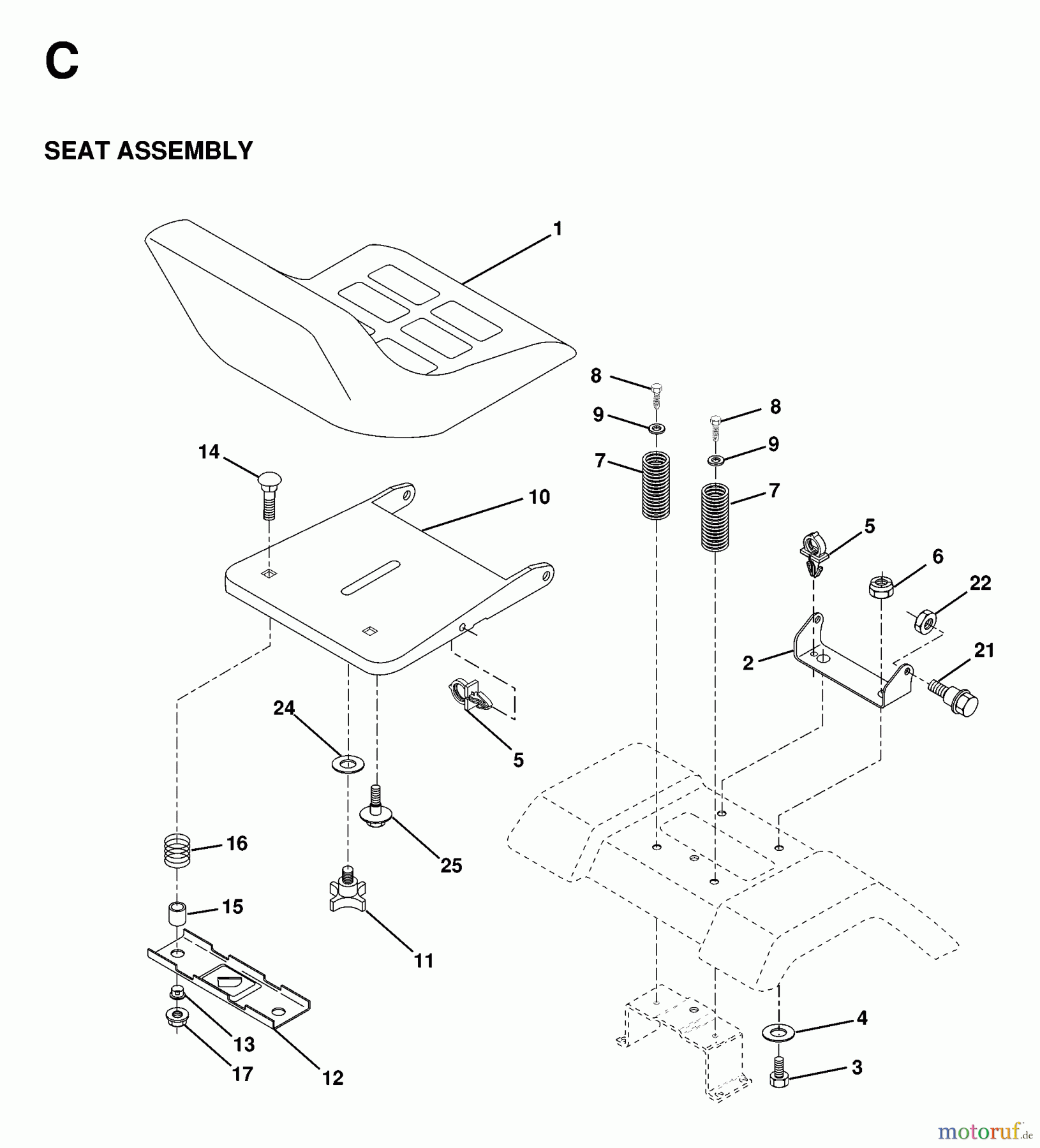  Jonsered Rasen  und Garten Traktoren LTH13 - Jonsered 42