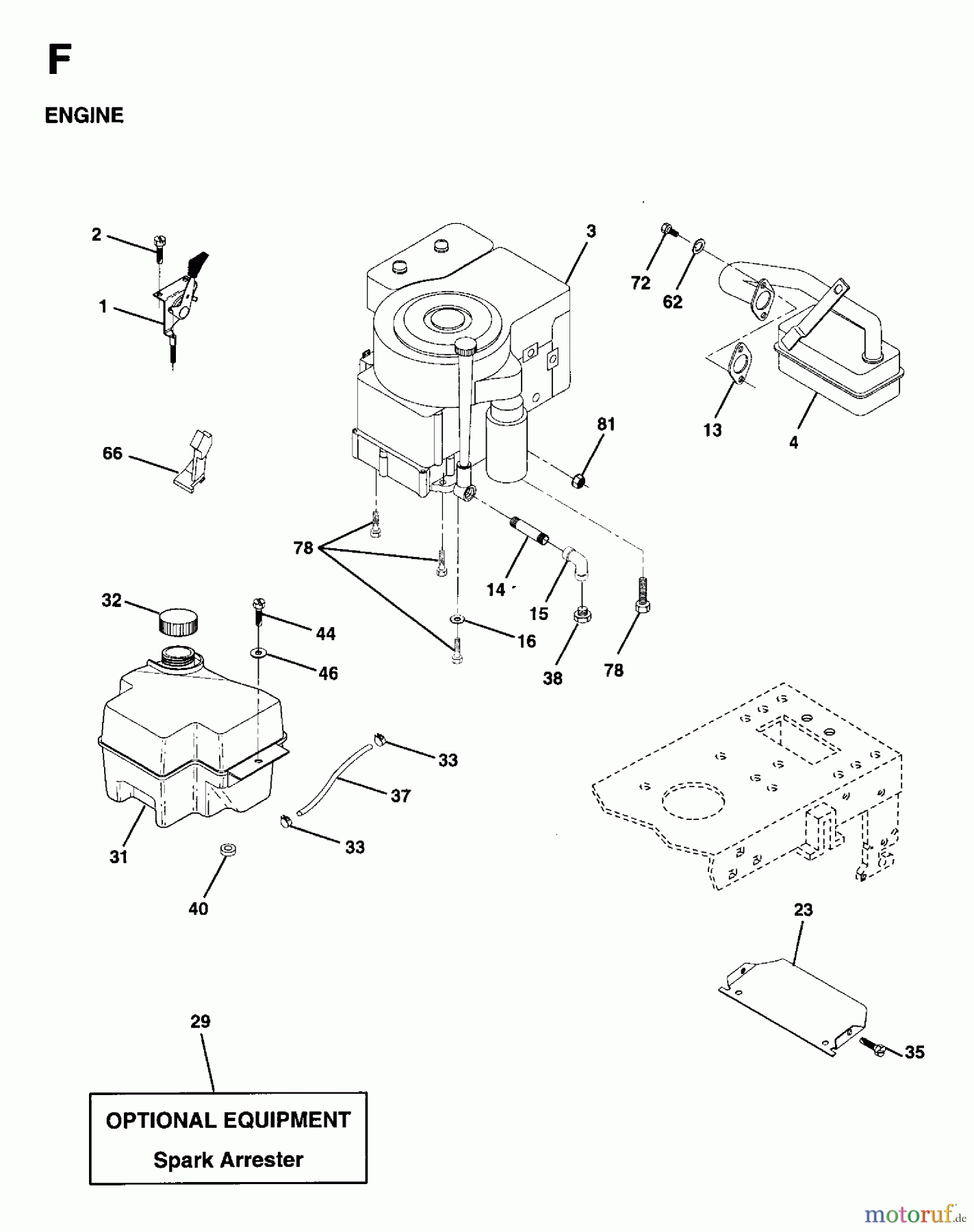  Jonsered Rasen  und Garten Traktoren LTH15 (954130004) - Jonsered 42