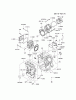 Kawasaki Motoren FD711D-BS00 - Kawasaki FD711D 4-Stroke Engine Ersatzteile CYLINDER/CRANKCASE