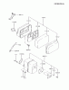 Kawasaki Motoren FA130D-BS07 - Kawasaki FA130D 4-Stroke Engine Ersatzteile AIR-FILTER/MUFFLER
