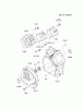 Kawasaki Motoren FE120D-AS00 - Kawasaki FE120D 4-Stroke Engine Ersatzteile CYLINDER/CRANKCASE