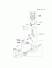 Kawasaki Motoren FE120D-DS04 - Kawasaki FE120D 4-Stroke Engine Ersatzteile PISTON/CRANKSHAFT