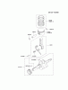 Kawasaki Motoren FE120D-AS02 - Kawasaki FE120D 4-Stroke Engine Ersatzteile PISTON/CRANKSHAFT