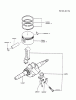 Kawasaki Motoren FA210D-ES10 - Kawasaki FA210D 4-Stroke Engine Ersatzteile PISTON/CRANKSHAFT