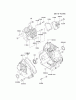 Kawasaki Motoren FE350D-AS18 - Kawasaki FE350D 4-Stroke Engine Ersatzteile CYLINDER/CRANKCASE