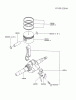 Kawasaki Motoren FA210D-FS05 - Kawasaki FA210D 4-Stroke Engine Ersatzteile PISTON/CRANKSHAFT