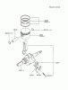 Kawasaki Motoren FA210D-LS00 - Kawasaki FA210D 4-Stroke Engine Ersatzteile PISTON/CRANKSHAFT