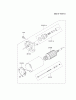 Kawasaki Motoren FH770D-CS04 - Kawasaki FH770D 4-Stroke Engine Ersatzteile STARTER(~FH770-A16916)