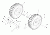 Murray 1695566 - Brute 27" Dual Stage Snow Thrower (2008) (Walmart) Listas de piezas de repuesto y dibujos Wheels and Tires Group (2988102)
