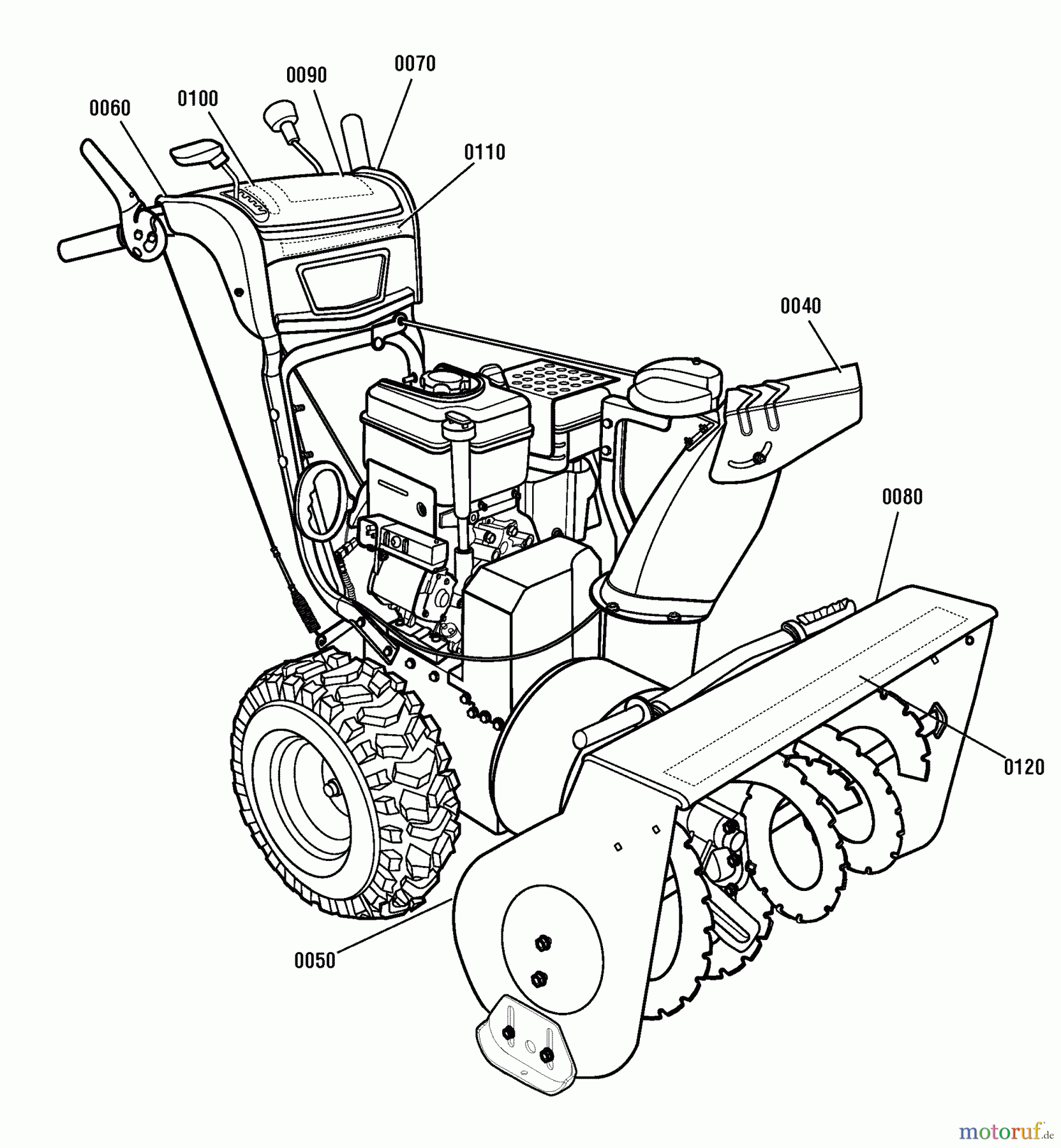  Murray Schneefräsen 1695693 - Murray Ultra 29