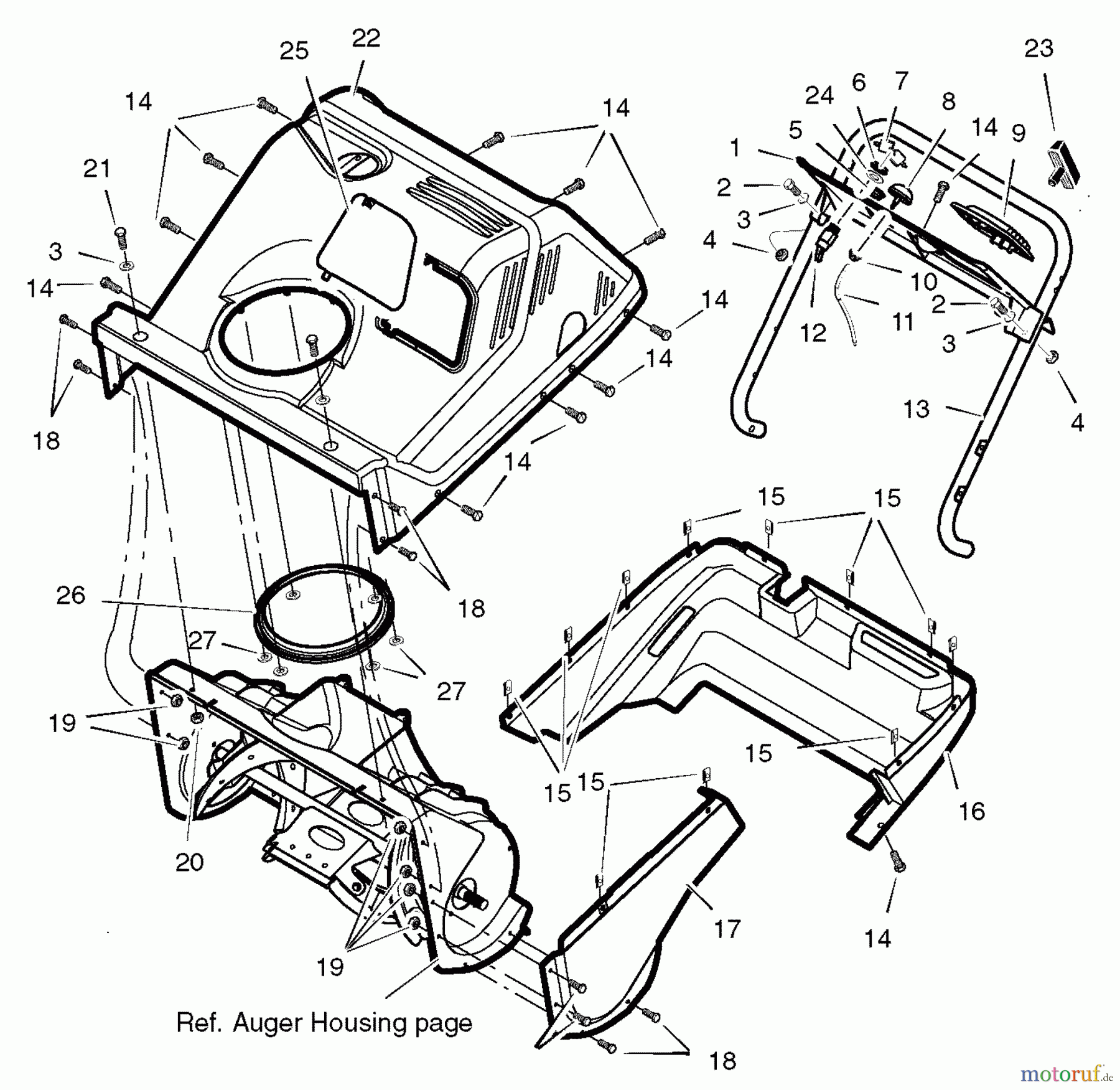 Murray Schneefräsen 536.881500 - Craftsman 22