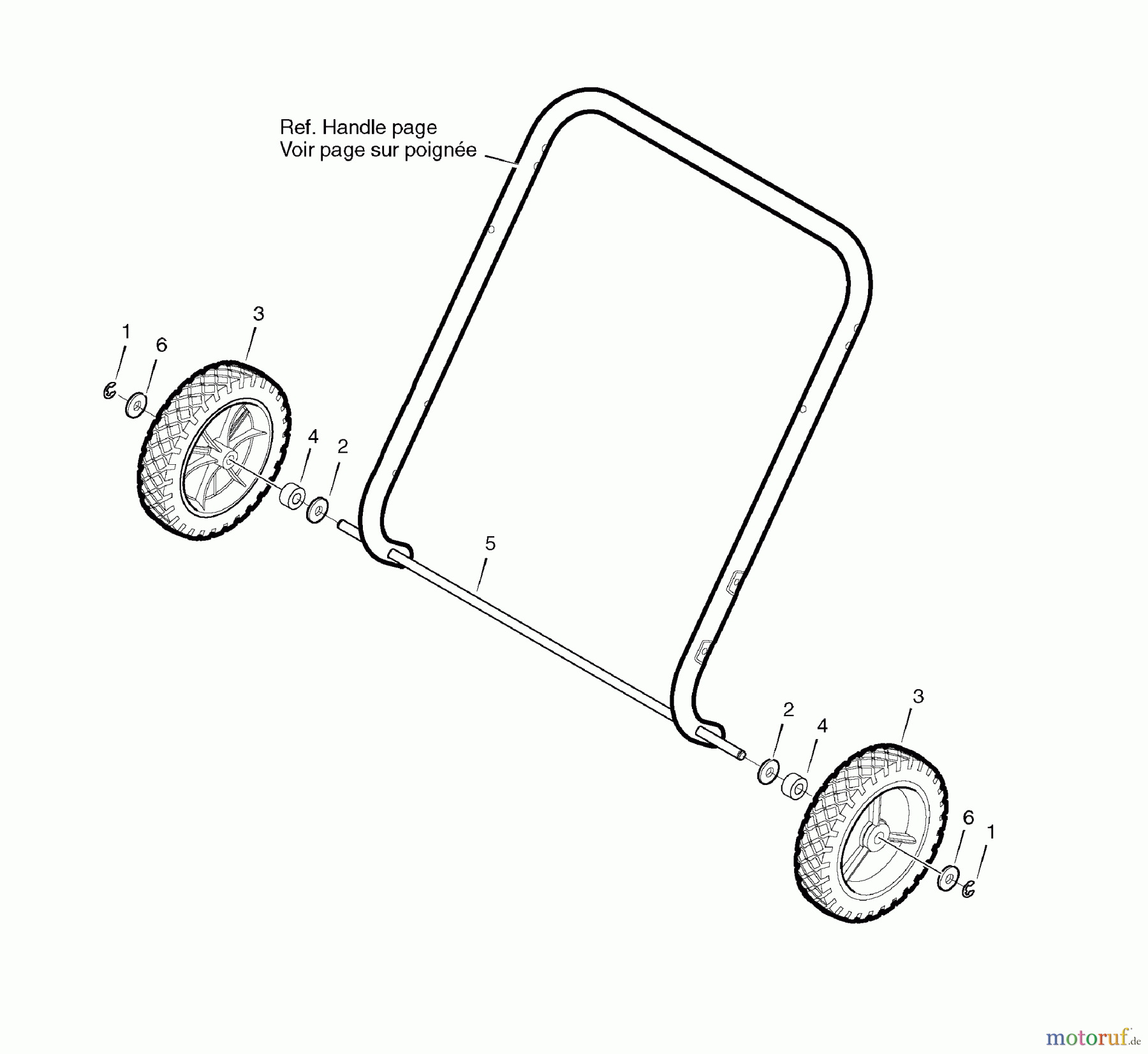  Murray Schneefräsen 536.881501 (88150100NB) - Craftsman 22