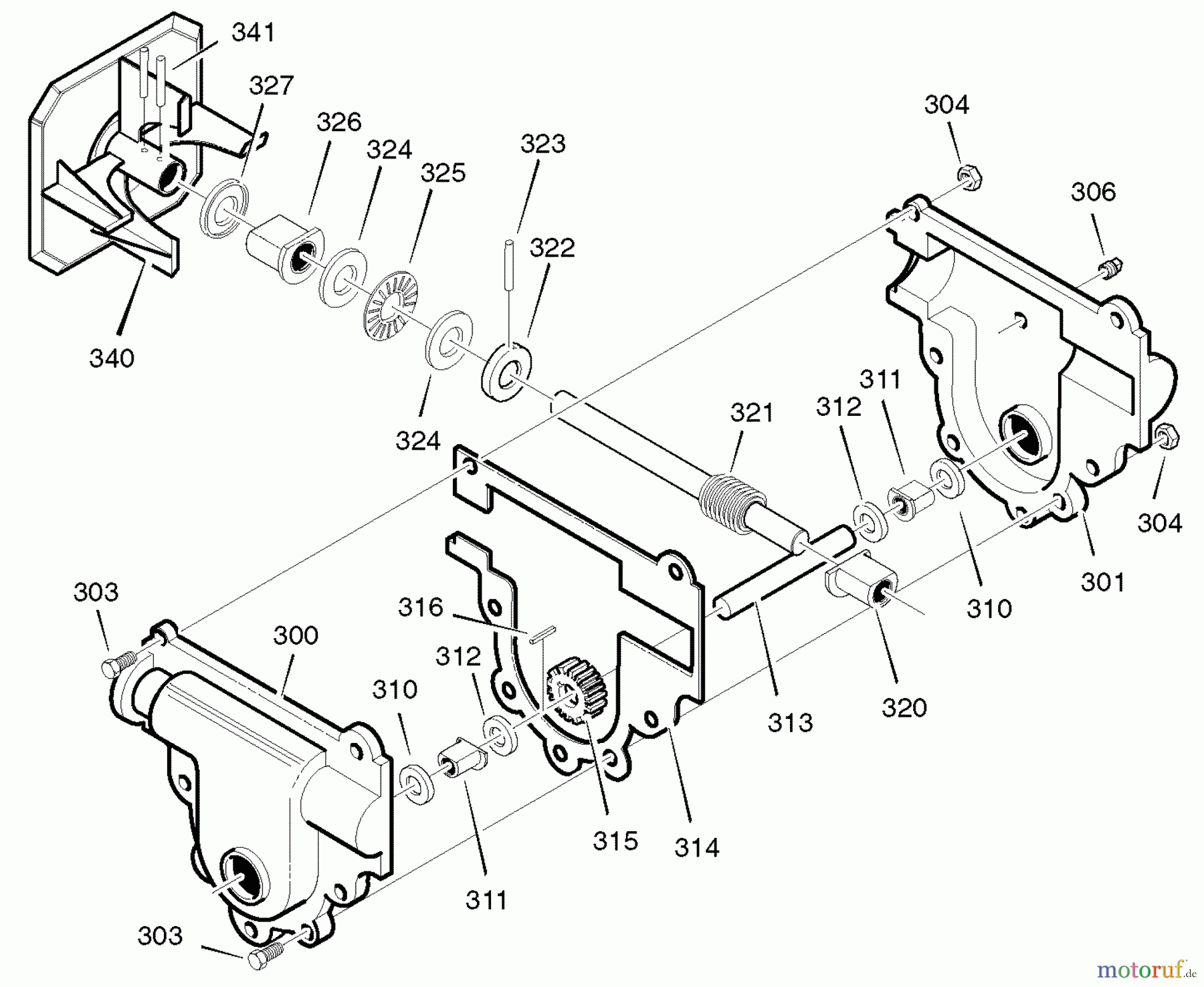  Murray Schneefräsen 536.881750 - Craftsman 24