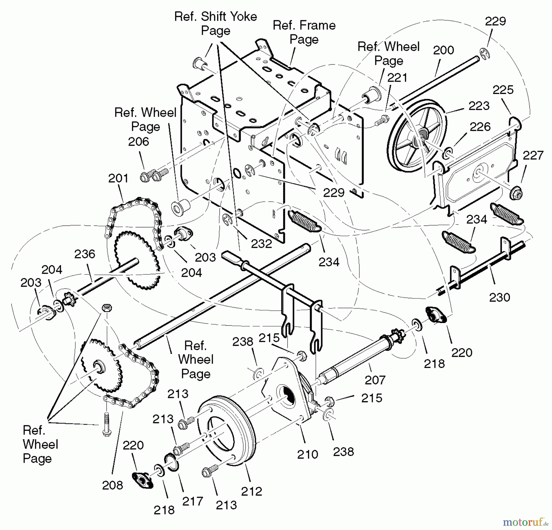 Murray Schneefräsen 536.881800 - Craftsman 27