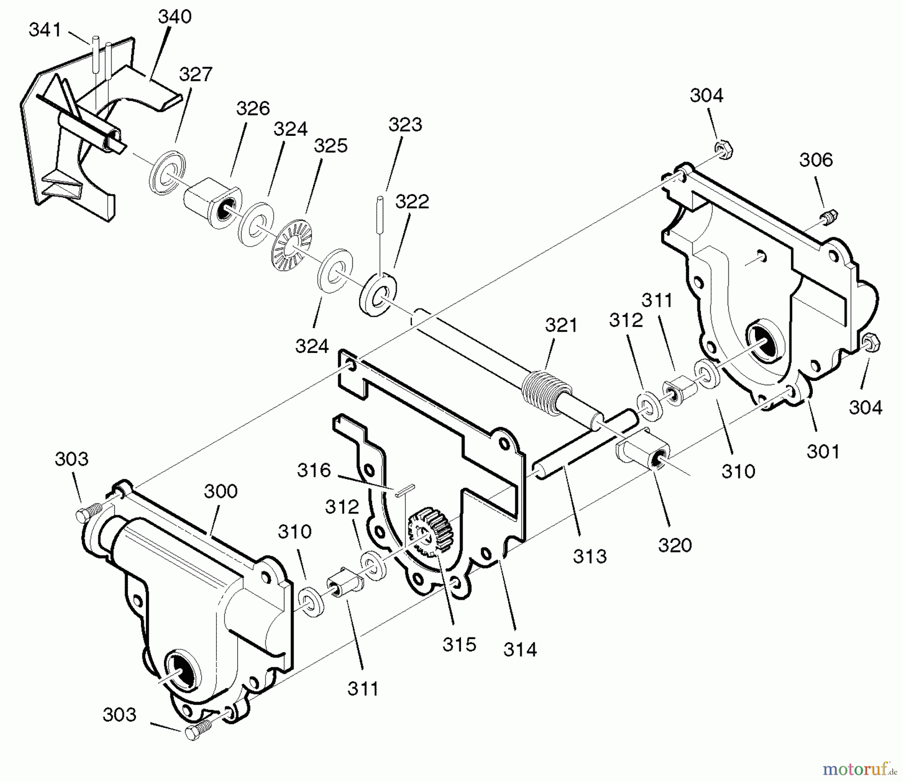  Murray Schneefräsen 536.881800 - Craftsman 27