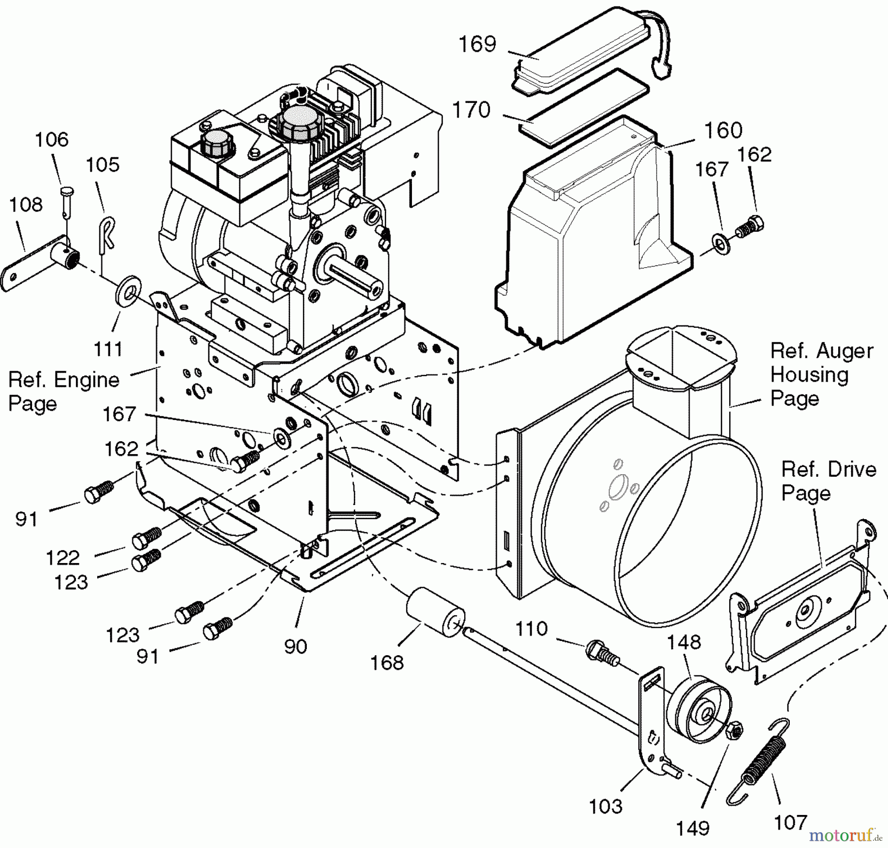  Murray Schneefräsen 536.887995 - Craftsman 29