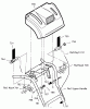Murray 536.889252 - Craftsman 33" Dual Stage Snow Thrower (2004) (Sears) Listas de piezas de repuesto y dibujos Control Panel