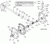 Murray 536.889252 - Craftsman 33" Dual Stage Snow Thrower (2004) (Sears) Listas de piezas de repuesto y dibujos Gear Case