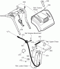 Murray 536.889252 - Craftsman 33" Dual Stage Snow Thrower (2004) (Sears) Pièces détachées Remote Chute Control