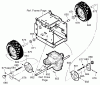 Murray 536.889252 - Craftsman 33" Dual Stage Snow Thrower (2004) (Sears) Listas de piezas de repuesto y dibujos Wheel Assembly