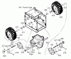 Murray 536.889253 - Craftsman 33" Dual Stage Snow Thrower (2004) (Sears) Listas de piezas de repuesto y dibujos Wheel Assembly