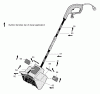 Murray 612100x30NA - 12" Single Stage Snow Thrower (2004) Spareparts Decals