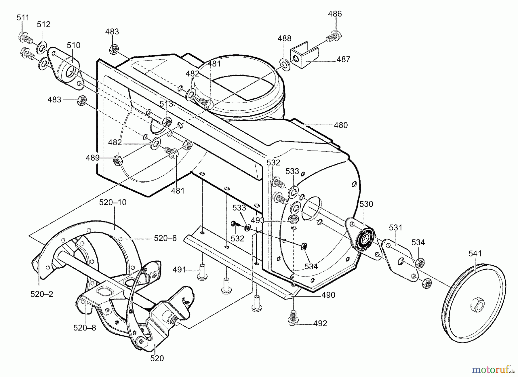  Murray Schneefräsen 620301x4C - Murray 20