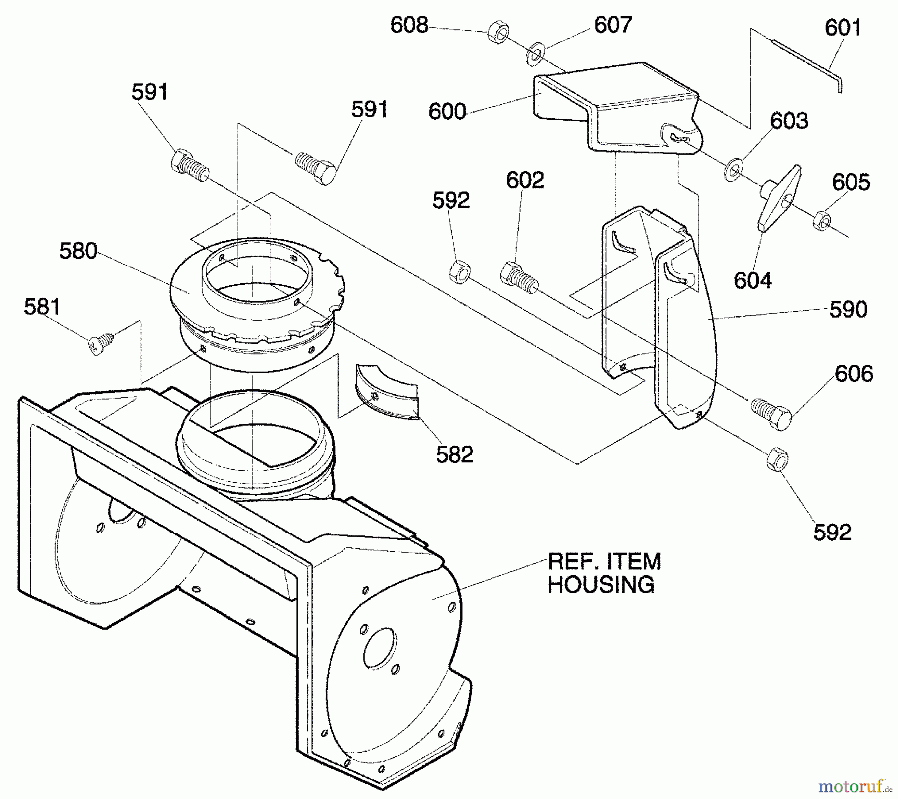  Murray Schneefräsen 620301x79D - B&S/Murray 20